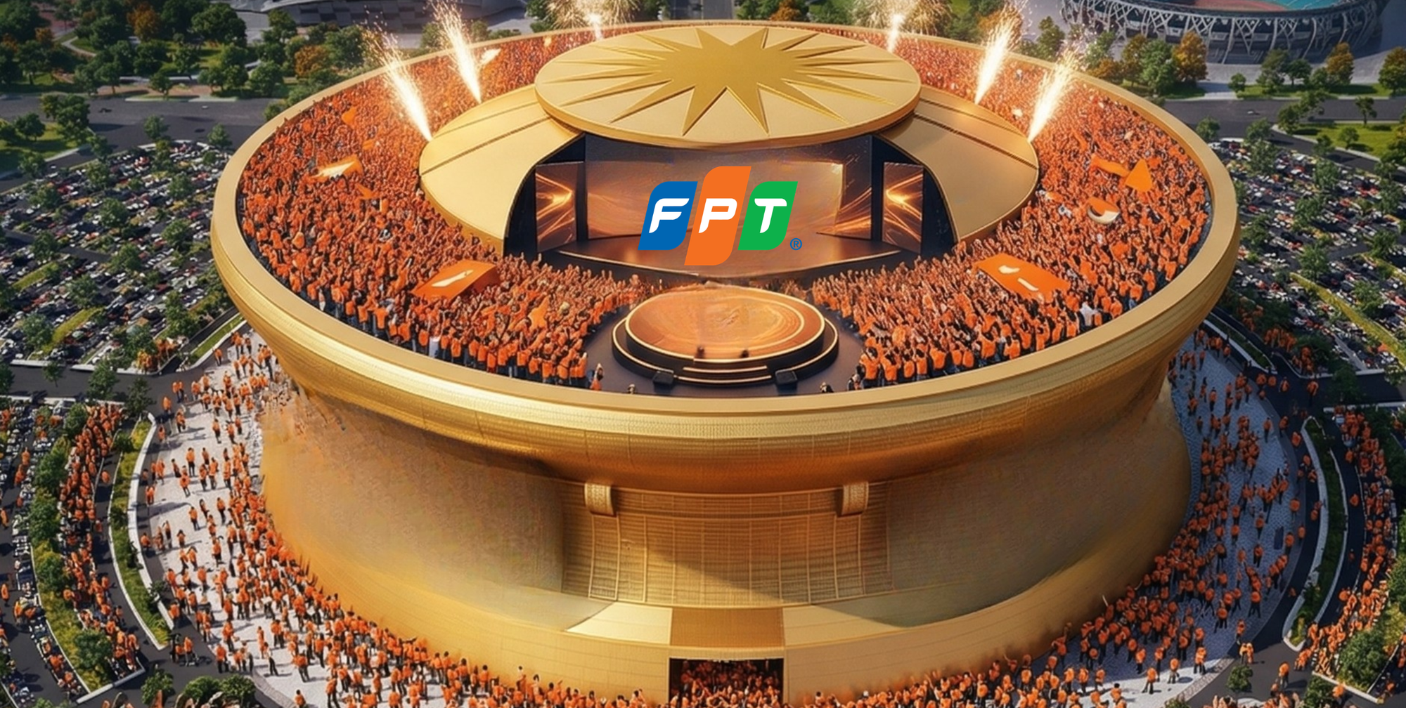 Số cổ đông FPT tăng gấp đôi từ khi ông Trương Gia Bình hát "Tái sinh", SVĐ Trống Đồng của Vingroup mới đủ sức chứa - Ảnh 1. Số cổ đông FPT tăng gấp đôi từ khi ông Trương Gia Bình hát "Tái sinh", SVĐ Trống Đồng của Vingroup mới đủ sức chứa - Ảnh 1.