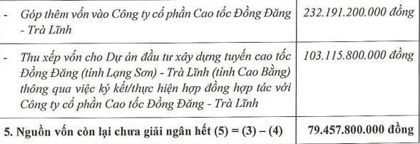 Hạ tầng Giao thông Đèo Cả chưa dùng hết vốn huy động từ chào bán cổ phiếu năm 2025 - Ảnh 3.