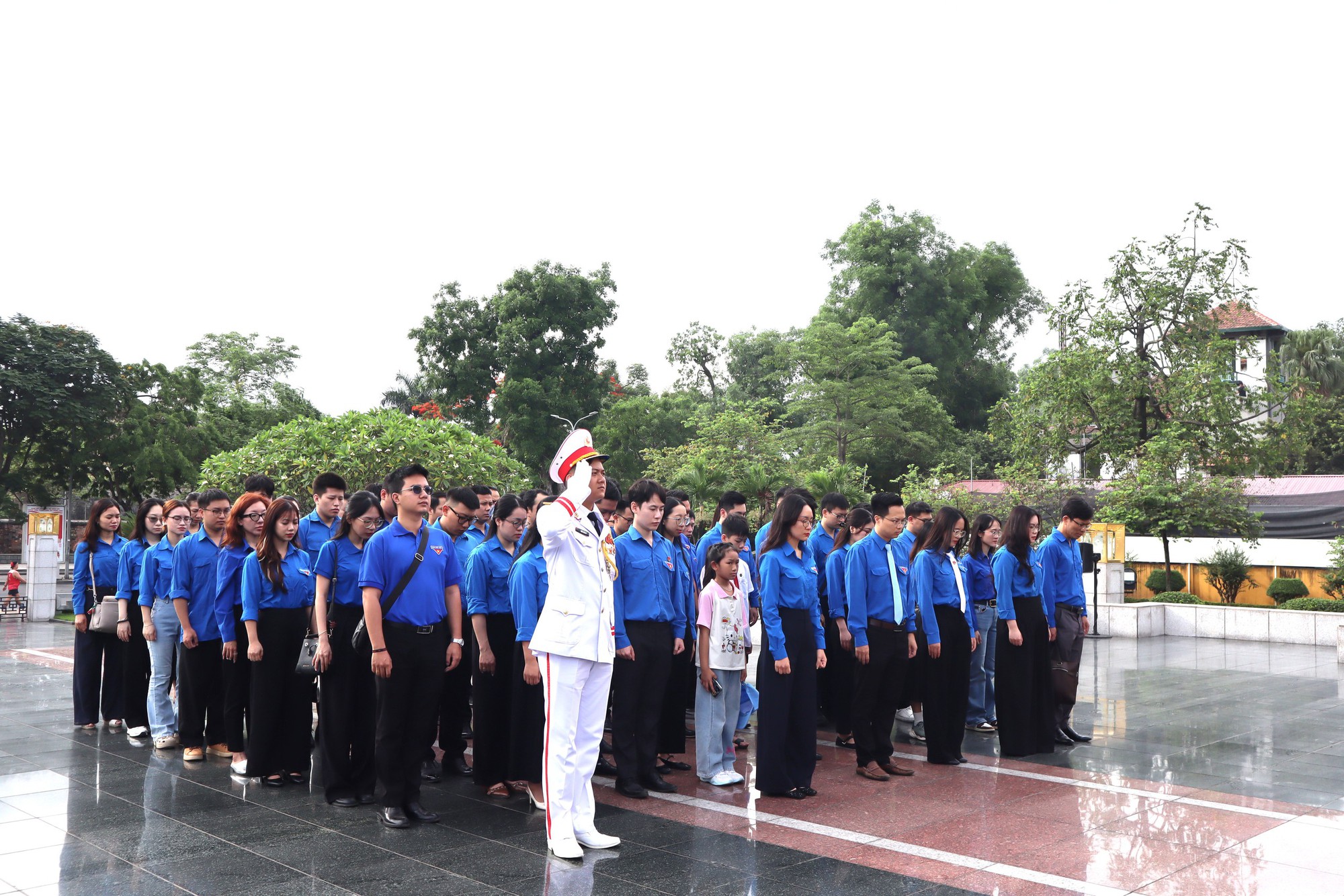 Tuổi trẻ sinh hoạt chính trị kỷ niệm ngày sinh Chủ tịch Hồ Chí Minh- Ảnh 2.