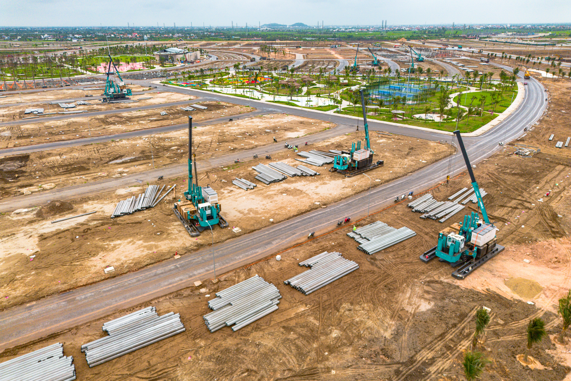 Toàn cảnh khu đô thị hơn 23.000 tỷ của Vinhomes, nằm giữa trung tâm công nghiệp và cảng biển tỷ đô - Ảnh 12.