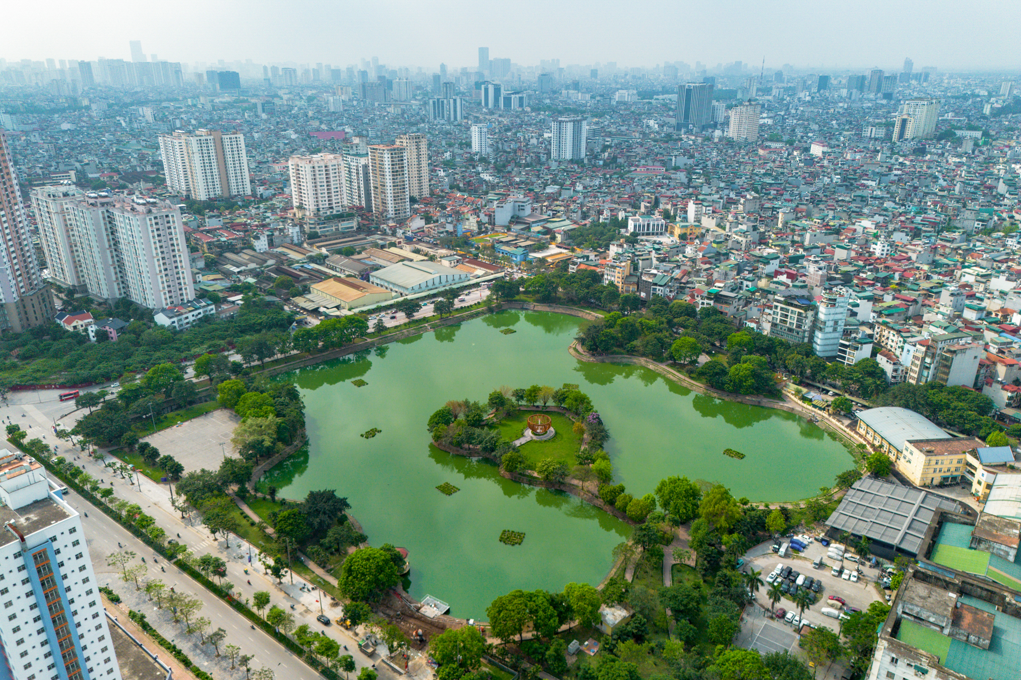 Toàn cảnh khu đất ven hồ sắp chuyển đổi từ nhà máy sang chung cư tại Hà Nội - Ảnh 6.