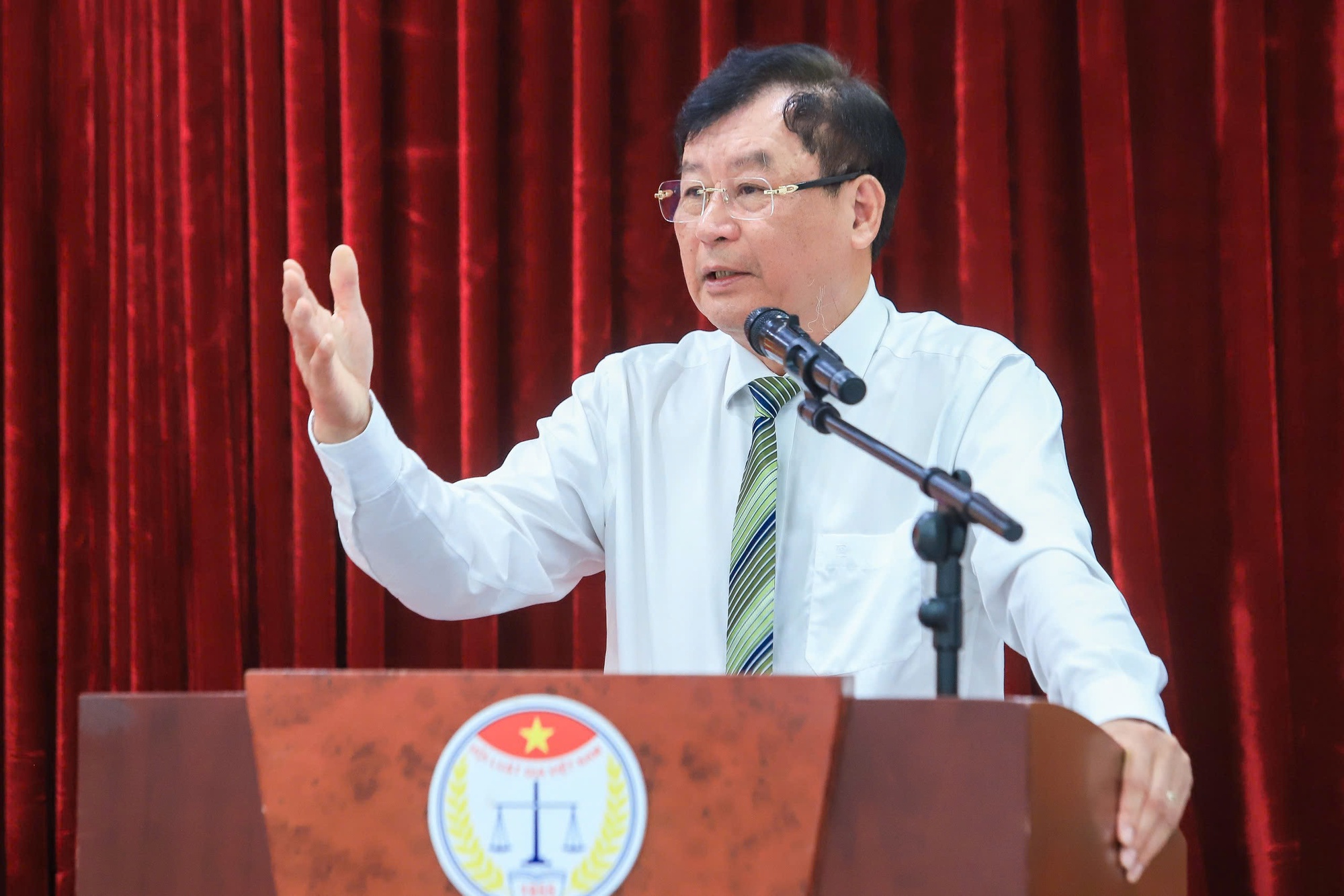 Khẩn trương chuẩn bị Đại hội đại biểu toàn quốc Hội Luật gia Việt Nam lần thứ XV- Ảnh 3.