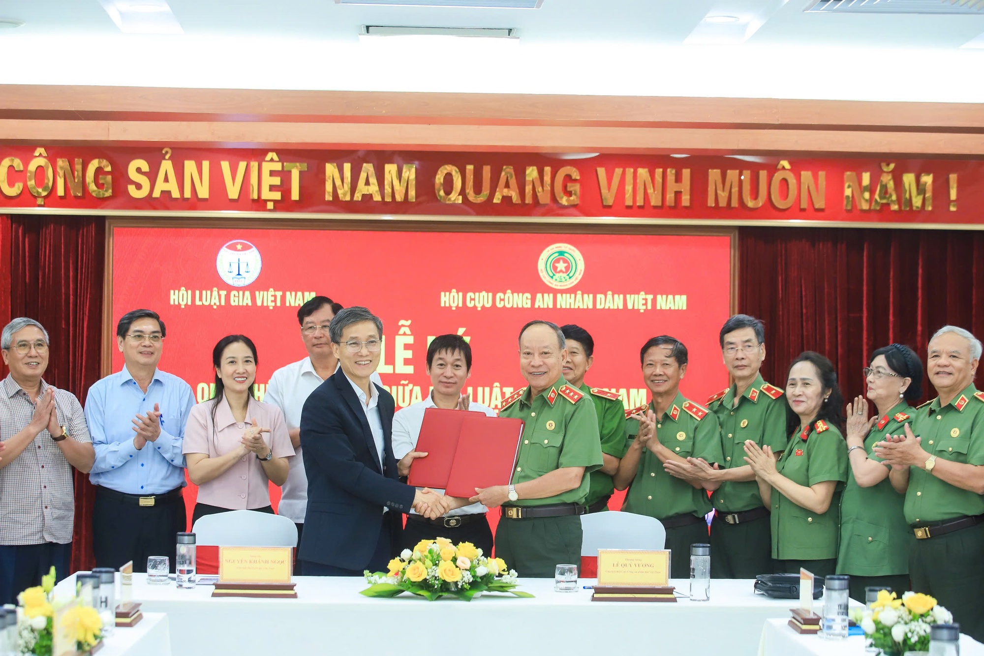 Tăng cường phối hợp, kết nối nguồn lực giữa đội ngũ Luật gia và Cựu Công an nhân dân- Ảnh 3.