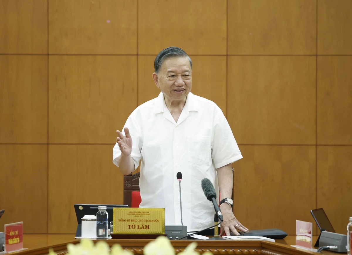 Tổng Bí thư, Chủ tịch nước: Phải chỉ rõ động lực, đột phá nào đưa Việt Nam thành quốc gia phát triển- Ảnh 1.