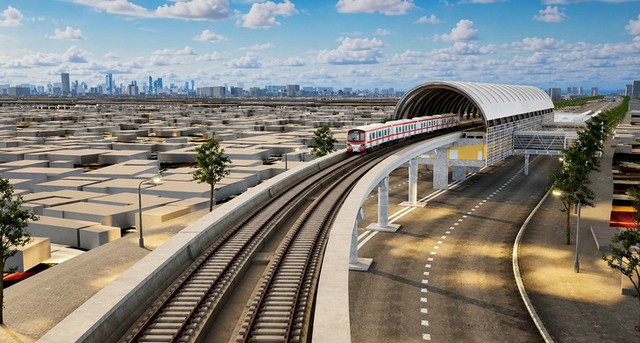 THACO sắp sản xuất toa tàu metro tại Việt Nam, phục vụ tuyến kết nối sân bay Long Thành - Ảnh 1.