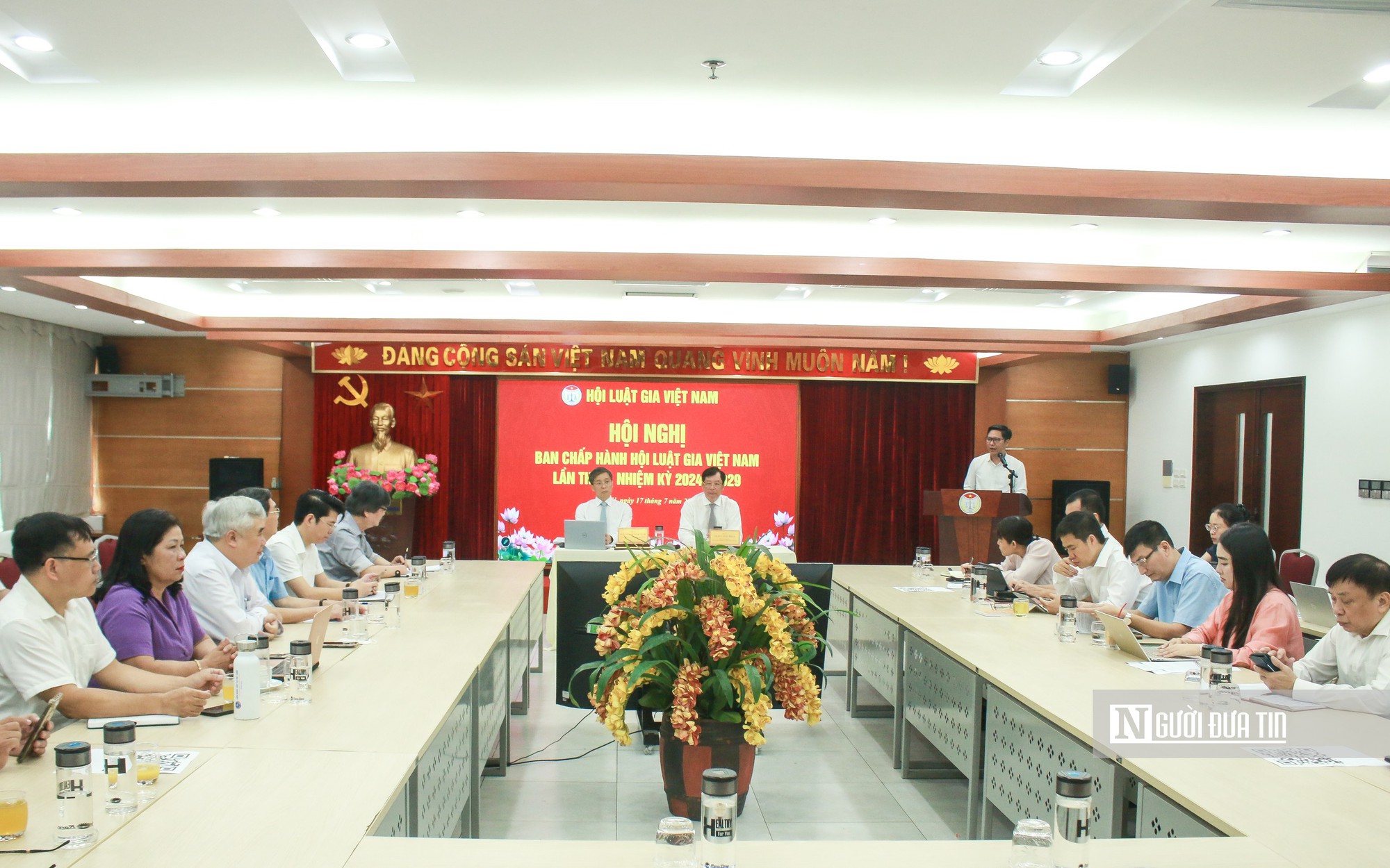 Hội Luật gia Việt Nam sơ kết công tác 6 tháng đầu năm 2026, tập trung chuẩn bị Đại hội lần thứ XV - Ảnh 1.