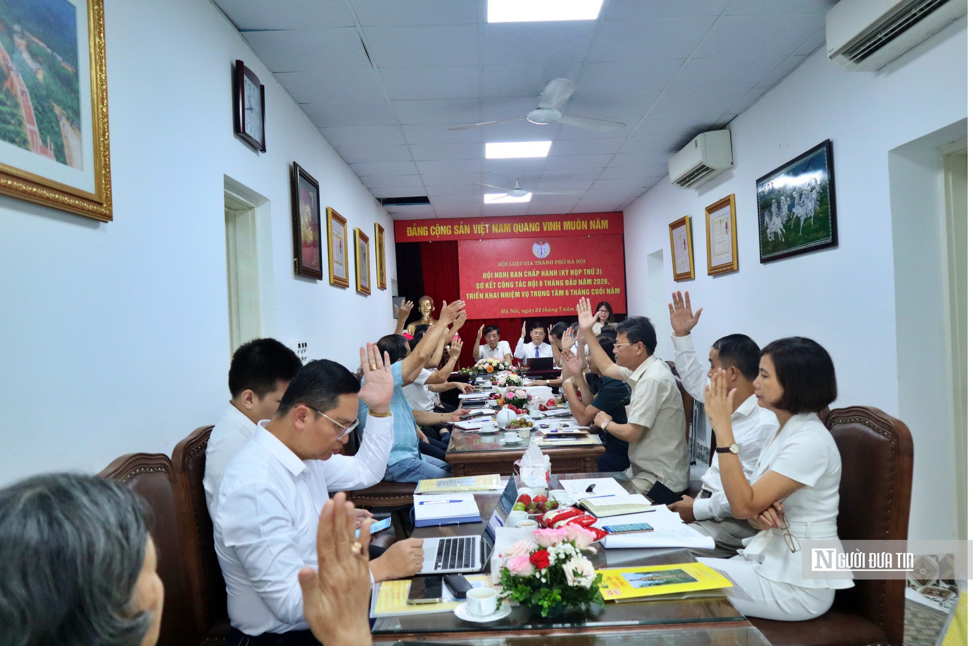 Chủ tịch Hội Luật gia Việt Nam: Chủ động đổi mới, sáng tạo, quyết liệt trong thực hiện nhiệm vụ - Ảnh 6.