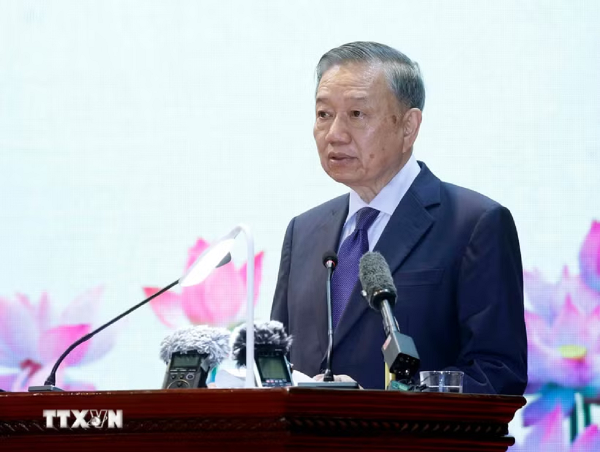 Tổng Bí thư, Chủ tịch nước Tô Lâm: Phải có tiềm lực và sức mạnh để bảo vệ hòa bình - Ảnh 1.