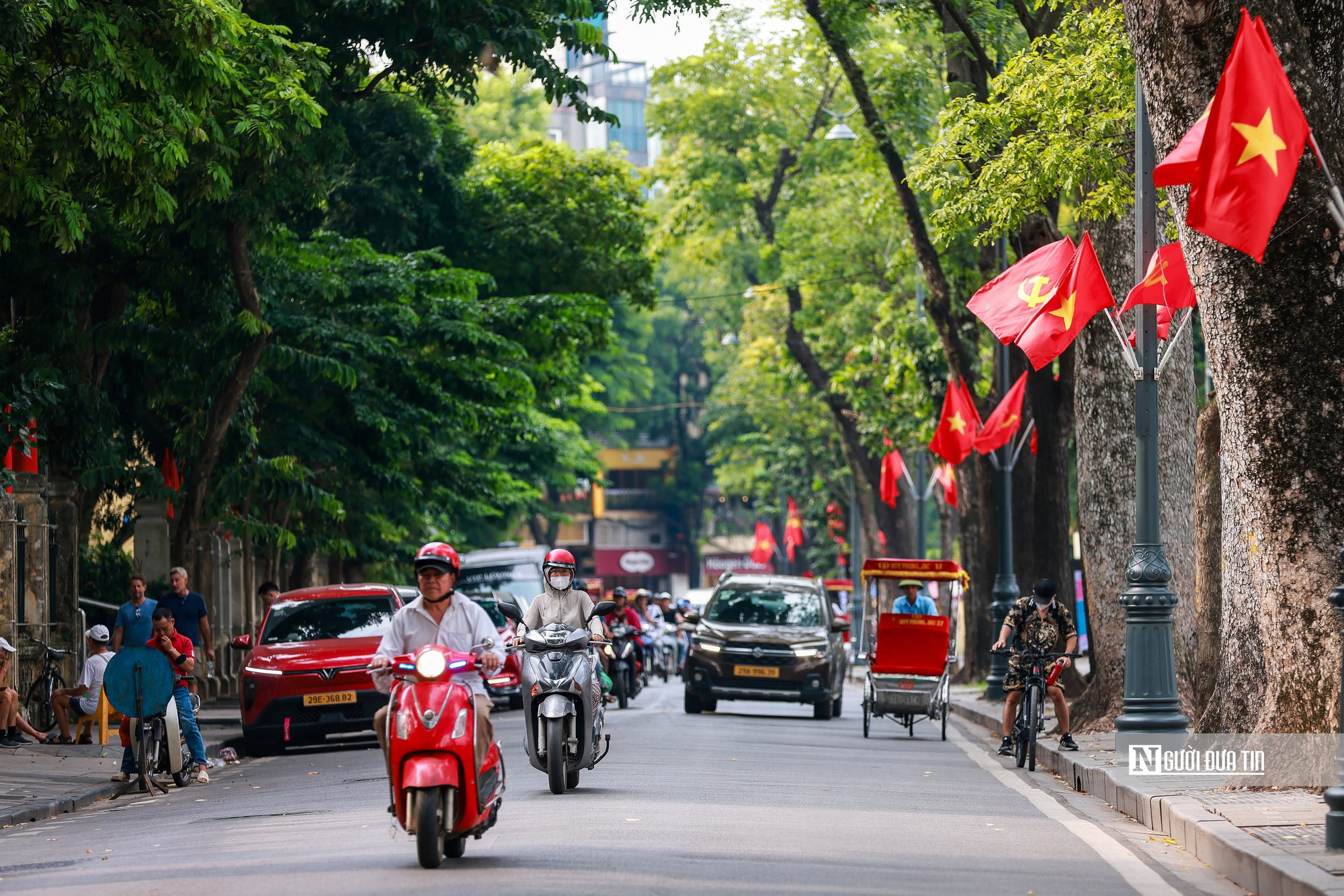 Hà Nội trang hoàng chào mừng 81 năm Quốc khánh 2/9- Ảnh 3.