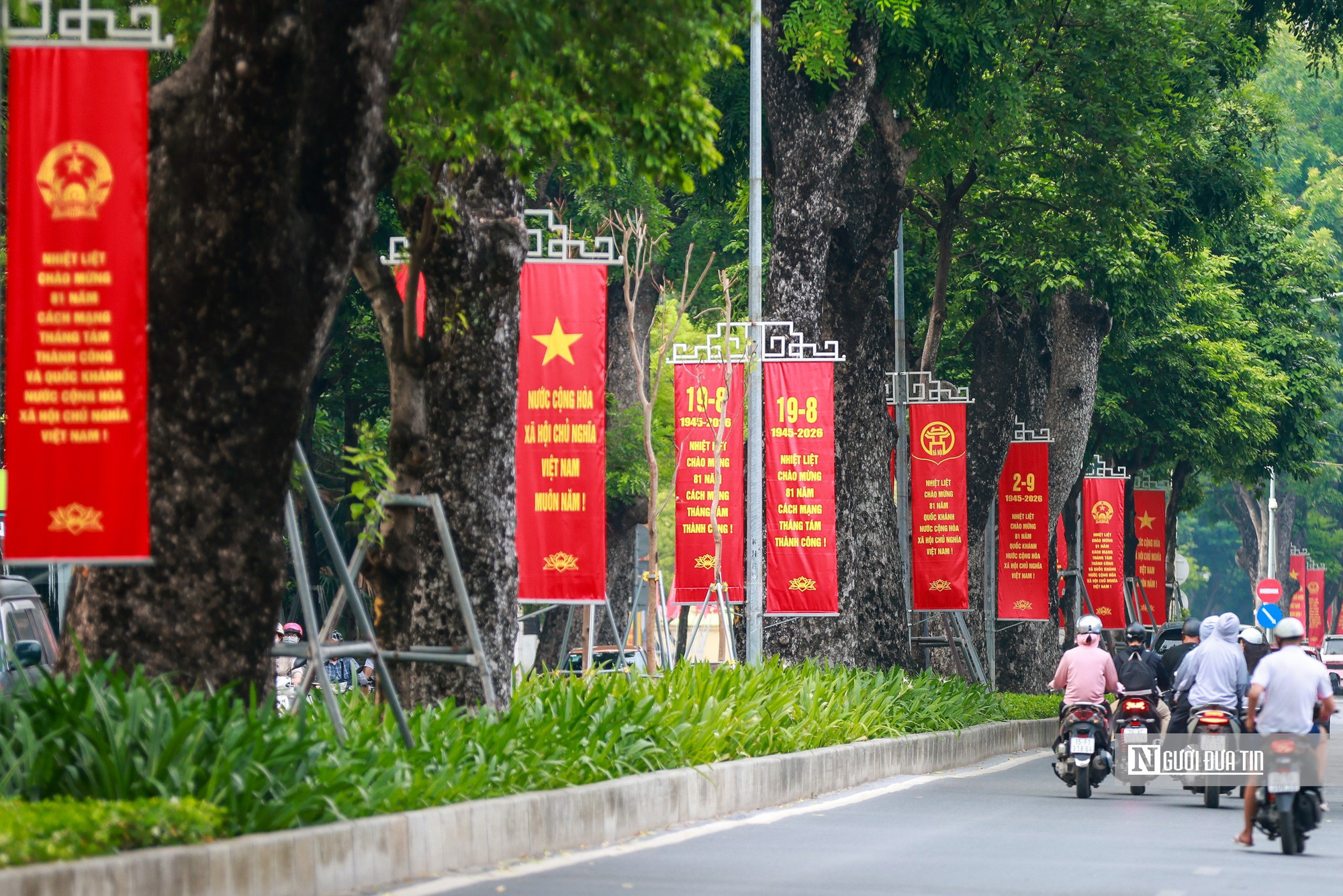 Hà Nội trang hoàng chào mừng 81 năm Quốc khánh 2/9- Ảnh 2.