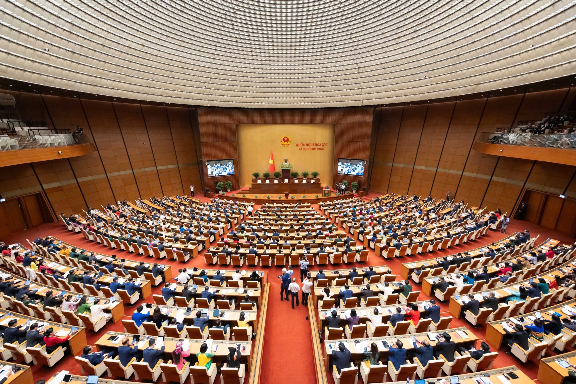 Sáng nay, khai mạc Kỳ họp không thường lệ thứ Nhất, Quốc hội khoá XVI- Ảnh 1.