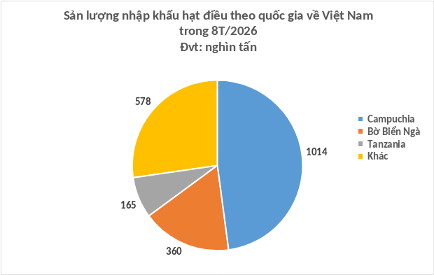 Cứu tinh từ Campuchia đổ bộ giúp Việt Nam xuất khẩu đứng đầu thế giới: Thuế nhập khẩu 0%, nước ta ‘chốt đơn' hơn 1 triệu tấn - Ảnh 2.