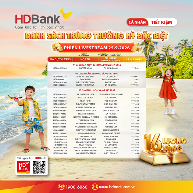 Mùa trung thu viên mãn, HDBank gọi tên “Tỷ phú” vàng - Ảnh 2.