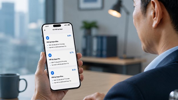 VIB Up: Cho phép chọn Gói nâng hạng phù hợp giúp tiền nhàn rỗi tạo thêm giá trị - Ảnh 3.