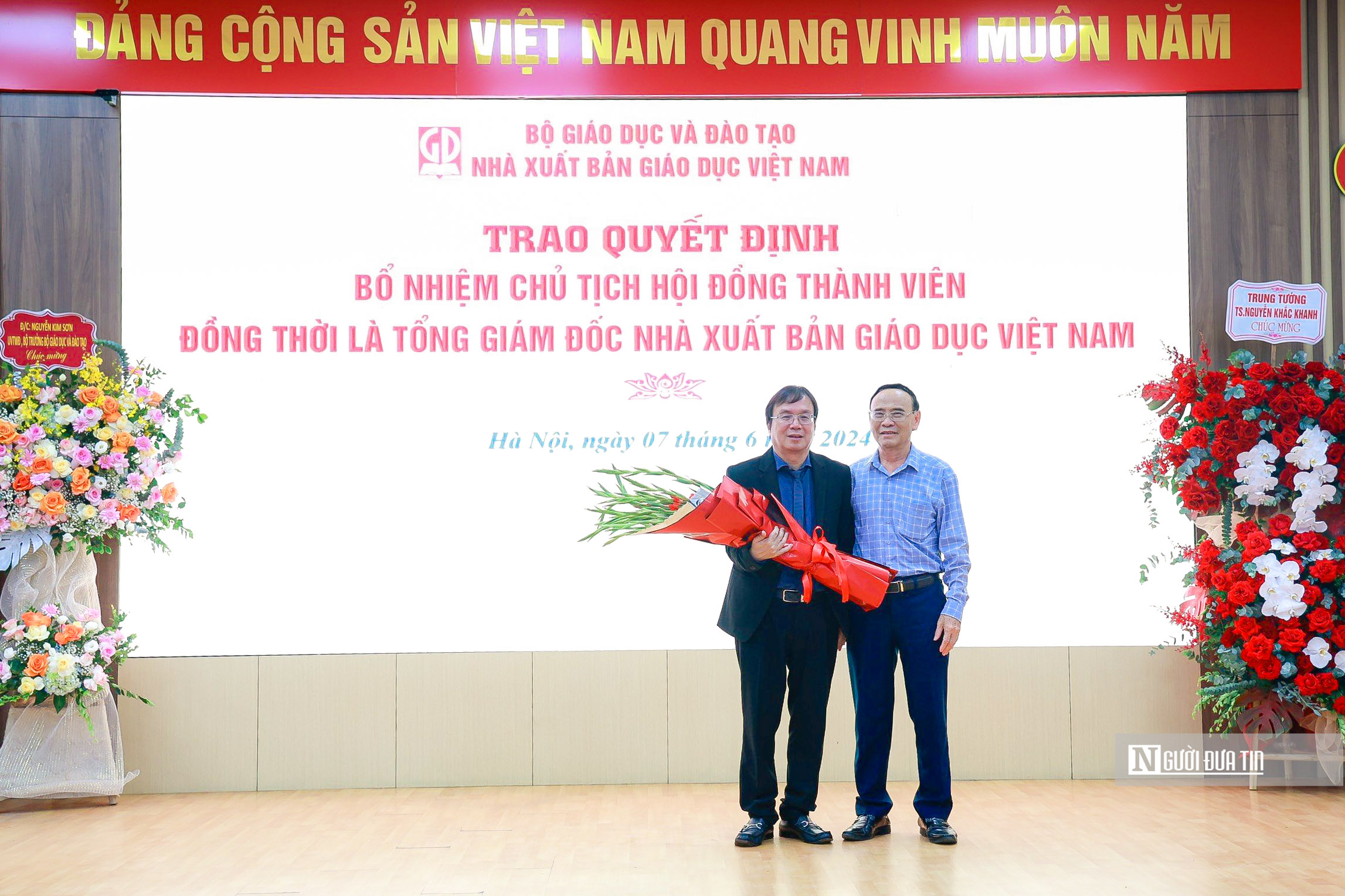 Tiêu điểm - Trao quyết định bổ nhiệm Chủ tịch HĐTV, TGĐ NXB Giáo dục Việt Nam (Hình 4).