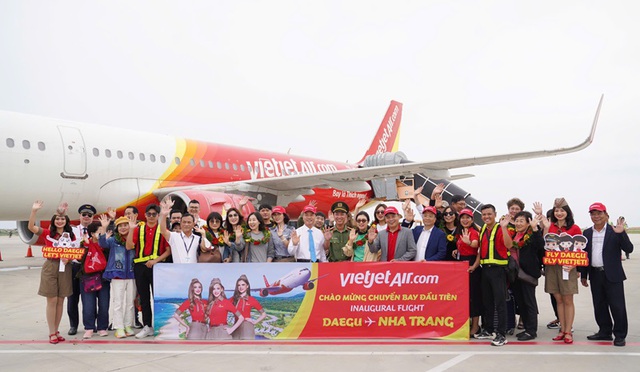 Vietjet khai trương đường bay Daegu – Nha Trang, nối gần hơn hai thiên đường du lịch Việt – Hàn- Ảnh 1.