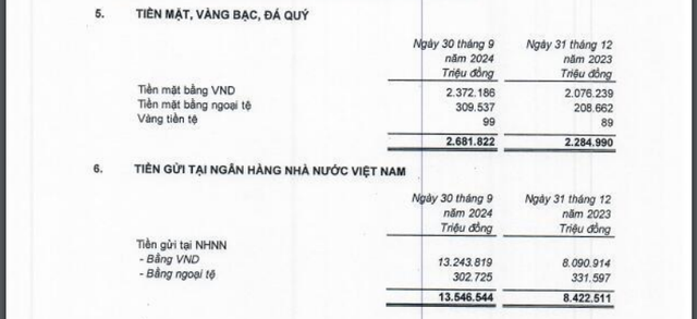 VPBank báo lãi ròng quý III/2024 4.164 tỷ đồng, nợ có khả năng mất vốn tăng gần 70%- Ảnh 1.