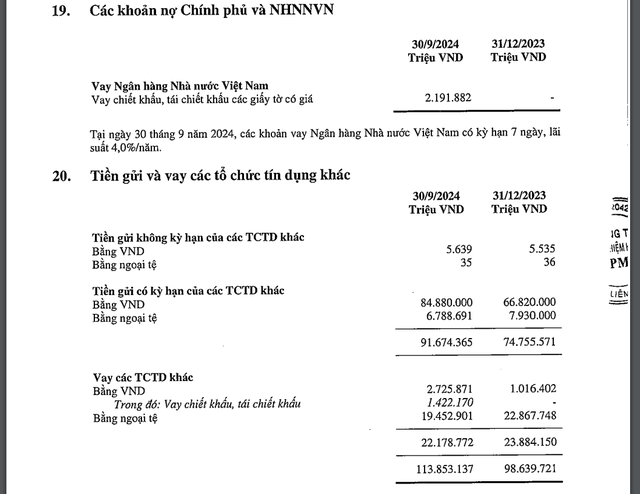 VIB báo lãi ròng quý III/2024 'đi lùi' 26%, tỷ lệ nợ xấu tăng cao- Ảnh 1.