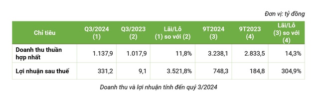 Lợi nhuận quý 3 tăng mạnh, Bamboo Capital hoàn thành gần 79% kế hoạch năm- Ảnh 2.