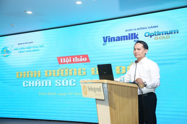 Hội Liên hiệp Phụ nữ tỉnh Thái Bình đồng hành cùng Vinamilk nâng cao kiến thức về chăm sóc dinh dưỡng cho mẹ và bé- Ảnh 1.