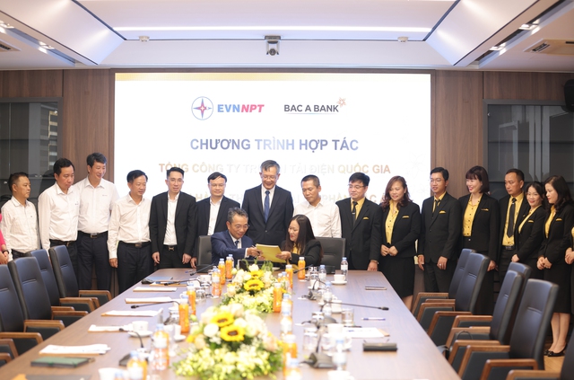 BAC A BANK tài trợ 6 dự án truyền tải điện, đồng hành cùng Tổng công ty truyền tải điện quốc gia EVN NPT- Ảnh 3.