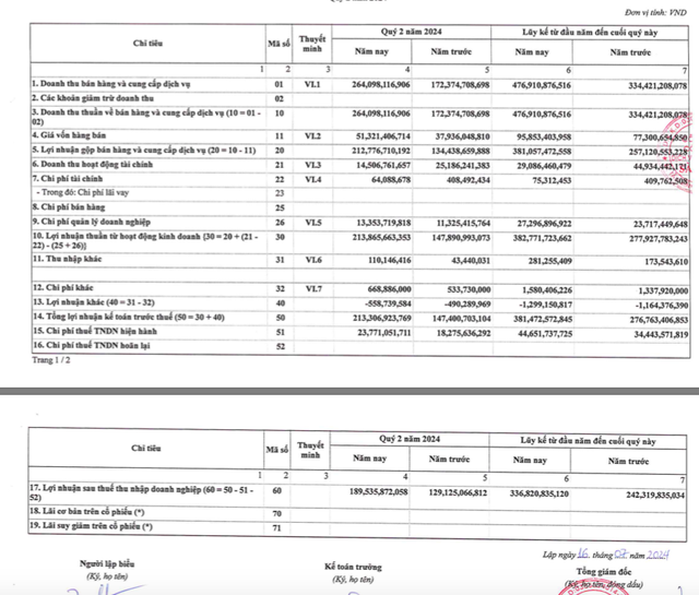 SCS báo lãi quý II/2024 tăng trưởng 47% so với cùng kỳ- Ảnh 1.