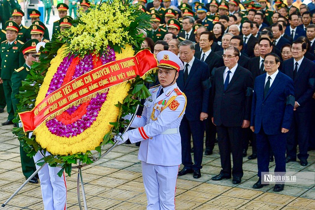 Lãnh đạo Đảng, Nhà nước viếng Tổng Bí thư Nguyễn Phú Trọng- Ảnh 2.