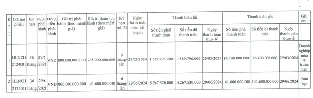 Thanh toán hơn 230 tỷ đồng tiền gốc, lãi, HTL Việt Nam 'sạch' nợ trái phiếu- Ảnh 1.