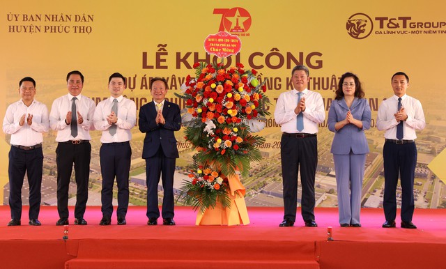 T&T Group khởi công Cụm công nghiệp lớn nhất Hà Nội- Ảnh 4. T&T Group khởi công Cụm công nghiệp lớn nhất Hà Nội- Ảnh 4.