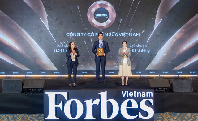 Vinamilk đứng đầu Top 25 thương hiệu dẫn đầu 2025 của Forbes Việt Nam - Ảnh 1.