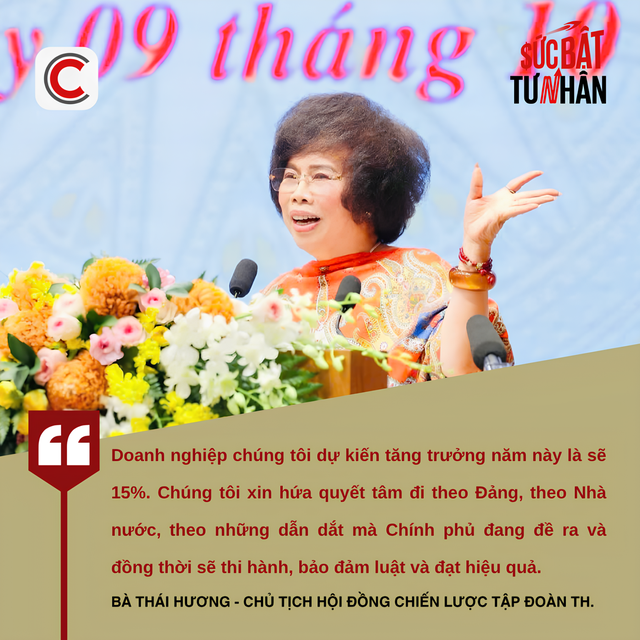 Tập đoàn TH đặt mục tiêu tăng trưởng 15%, bà Thái Hương kiến nghị với Thủ tướng hai "điểm nghẽn" cần tháo gỡ - Ảnh 1.