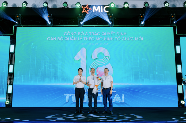 MIC bổ nhiệm 1 Phó Tổng Giám đốc - Ảnh 1.