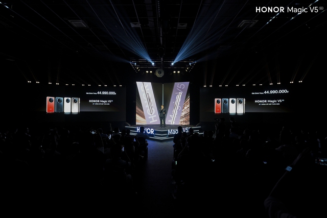 HONOR Magic V5 về Việt Nam: Smartphone gập mỏng nhất, giá 44 triệu đối đầu Galaxy Z Fold7 - Ảnh 1.
