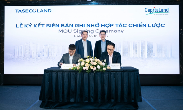Taseco Land hợp tác chiến lược với CapitaLand Development- Ảnh 1.