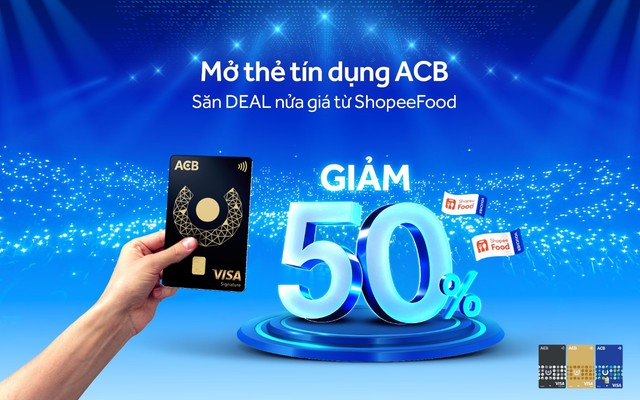 ACB đồng hành cùng ShopeeFood Mega Fest 2025: Đại tiệc “vạn năng” quy tụ dàn sao khủng, deal khủng và vibe cực cháy - Ảnh 1.