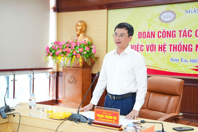 Phó Thống đốc Phạm Thanh Hà làm việc với hệ thống ngân hàng khu vực 3 - Ảnh 2.