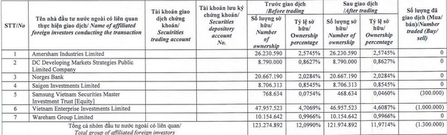 Dragon Capital giảm sở hữu tại Tập đoàn Đất Xanh xuống dưới 12% - Ảnh 1.