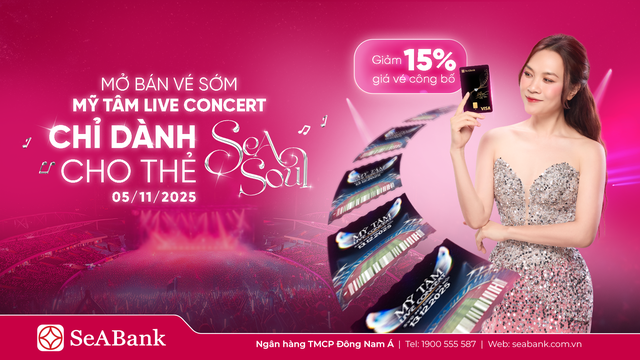 SeABank mang cơ hội săn vé miễn phí cho khách hàng trải nghiệm Mỹ Tâm Live Concert 2025 - Ảnh 2.