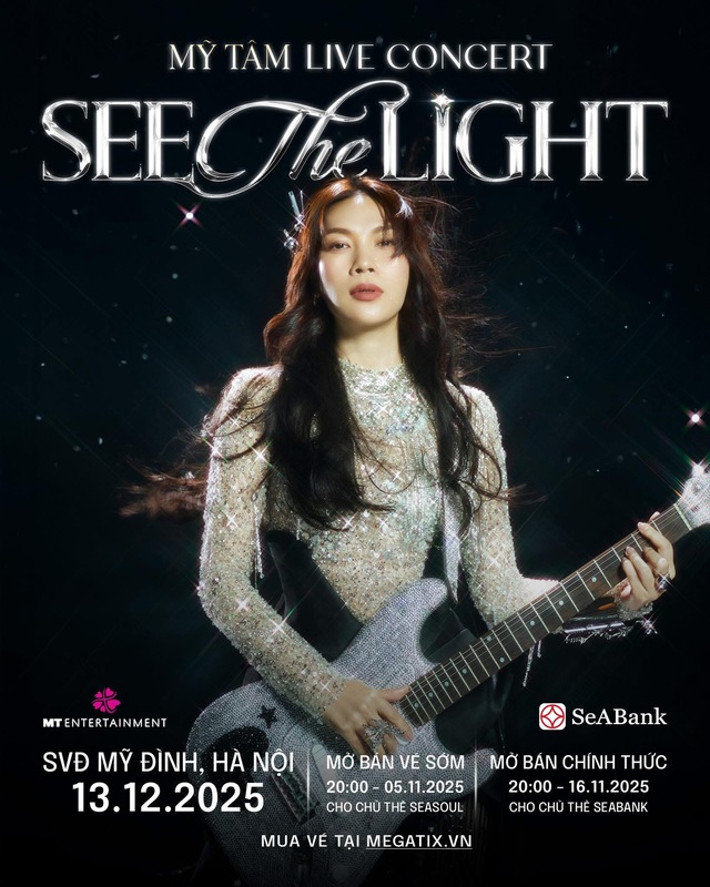 SeABank mang cơ hội săn vé miễn phí cho khách hàng trải nghiệm Mỹ Tâm Live Concert 2025 - Ảnh 1.