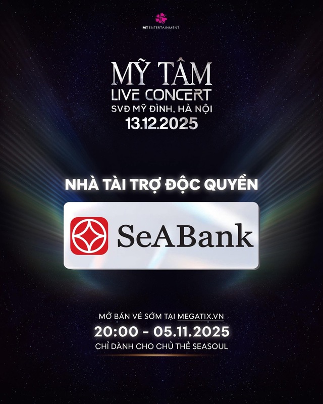 SeABank mang cơ hội săn vé miễn phí cho khách hàng trải nghiệm Mỹ Tâm Live Concert 2025 - Ảnh 4.
