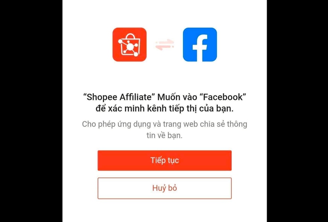 Chính thức: Người dùng Việt Nam đã có thể liên kết tài khoản Facebook với Shopee để gắn link Affiliate - Ảnh 1.