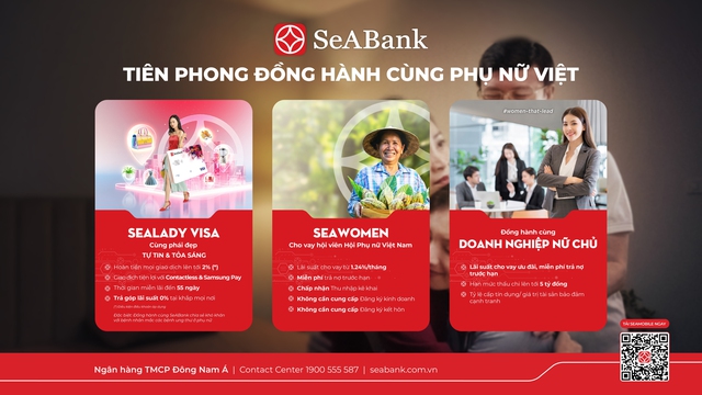 SeABank thực thi mạnh mẽ cam kết bình đẳng giới, trao quyền cho nữ - Ảnh 3.