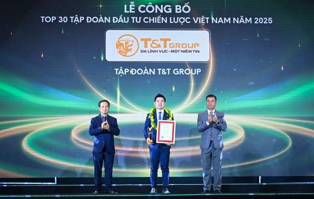 T&T Group được vinh danh Top 30 Tập đoàn đầu tư chiến lược Việt Nam (ALPHA30): Dấu ấn hệ sinh thái đa ngành bền vững- Ảnh 1.