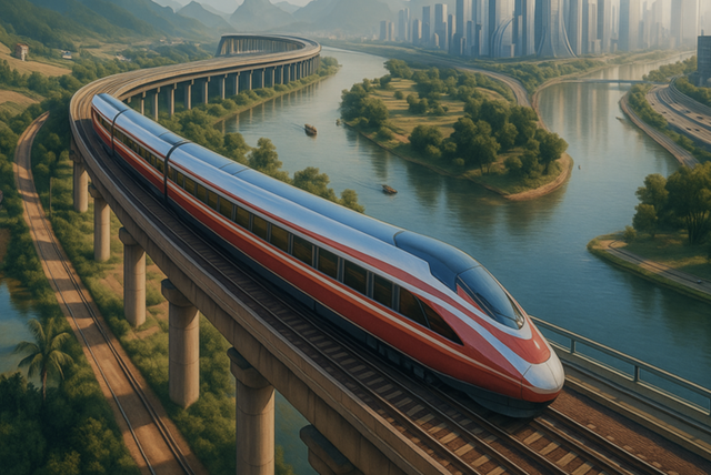 TP HCM ủng hộ điều chỉnh điểm đầu tuyến đường sắt tốc độ cao TP HCM – Cần Giờ về Bến Thành theo đề xuất của VinSpeed- Ảnh 1.