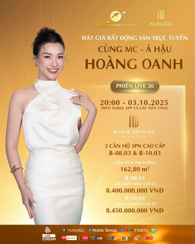 Tối 3/10, Sunshine Group livestream căn hộ 3PN đã bàn giao với mức giá khởi điểm cạnh tranh bậc nhất thị trường - Ảnh 3.