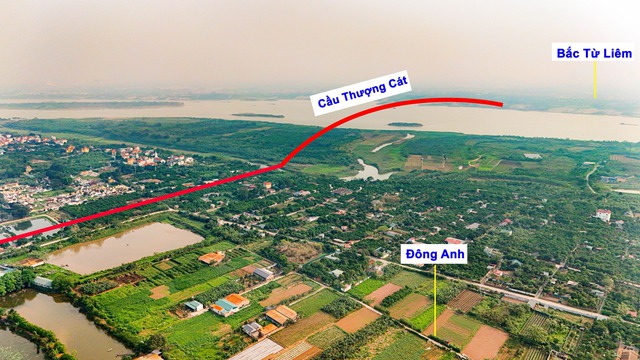 Chưa đầy 1 tuần nữa, "siêu cầu'' hơn 7.300 tỷ bắc qua sông Hồng, rộng 8 làn xe, cách cầu Thăng Long chỉ 6km sẽ được khởi công- Ảnh 2.