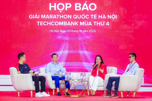 Khai mạc Giải Marathon Quốc tế Hà Nội Techcombank mùa thứ 4: Hơn 13.000 vận động viên, lần đầu tiên ứng dụng công nghệ AI trên đường chạy để tạo video cá nhân miễn phí cho tất cả VĐV - Ảnh 3.