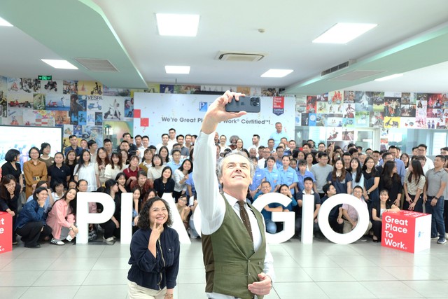 Piaggio Việt Nam được chứng nhận 'Great Place To Work 2025' - Ảnh 1.