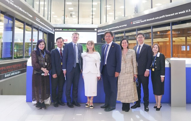Lãnh đạo HDBank thăm Sàn giao dịch chứng khoán London dịp Tổng Bí thư thăm chính thức Vương quốc Anh - Ảnh 3.