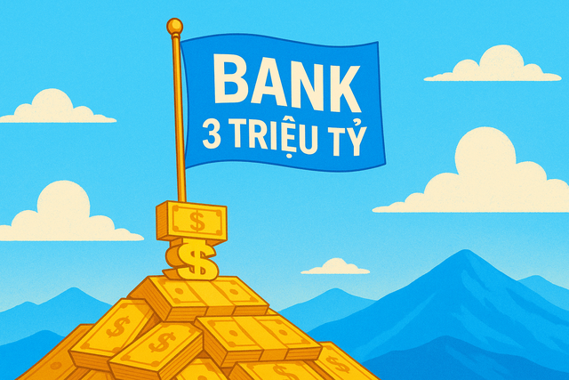 Ngân hàng Việt Nam đầu tiên cán mốc 3 triệu tỷ đồng tổng tài sản - Ảnh 1.